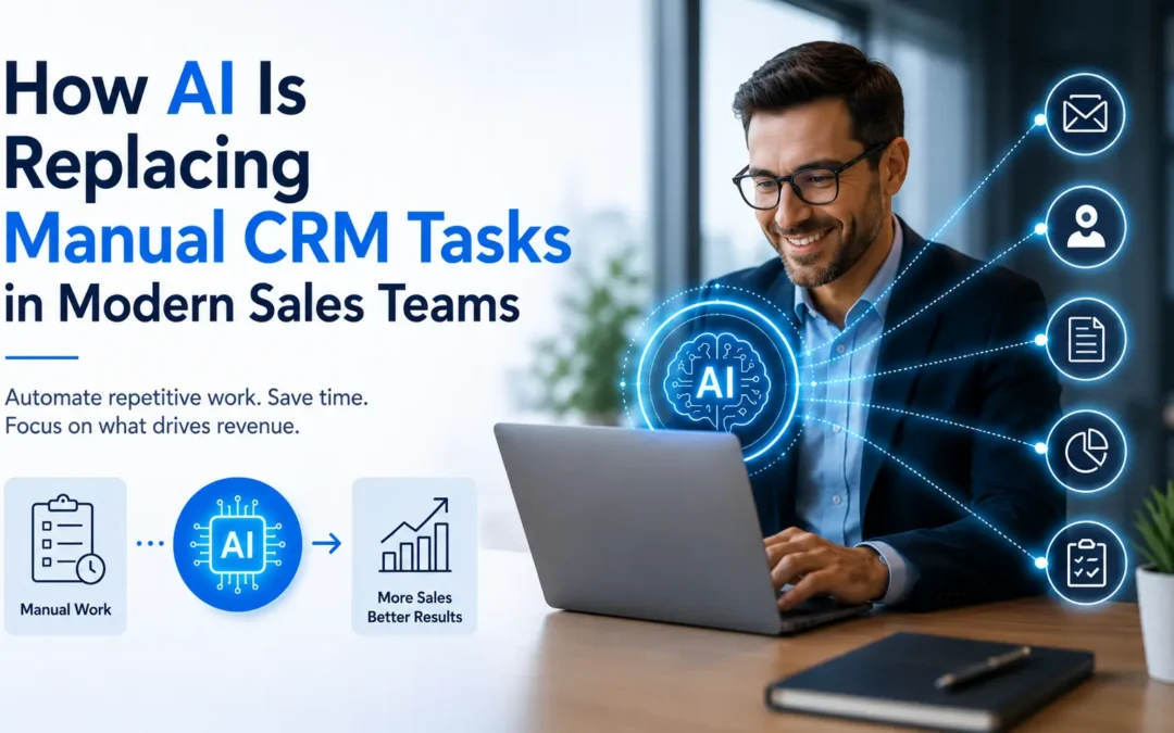 How AI Is Replacing Manual CRM Tasks in Modern Sales Teams