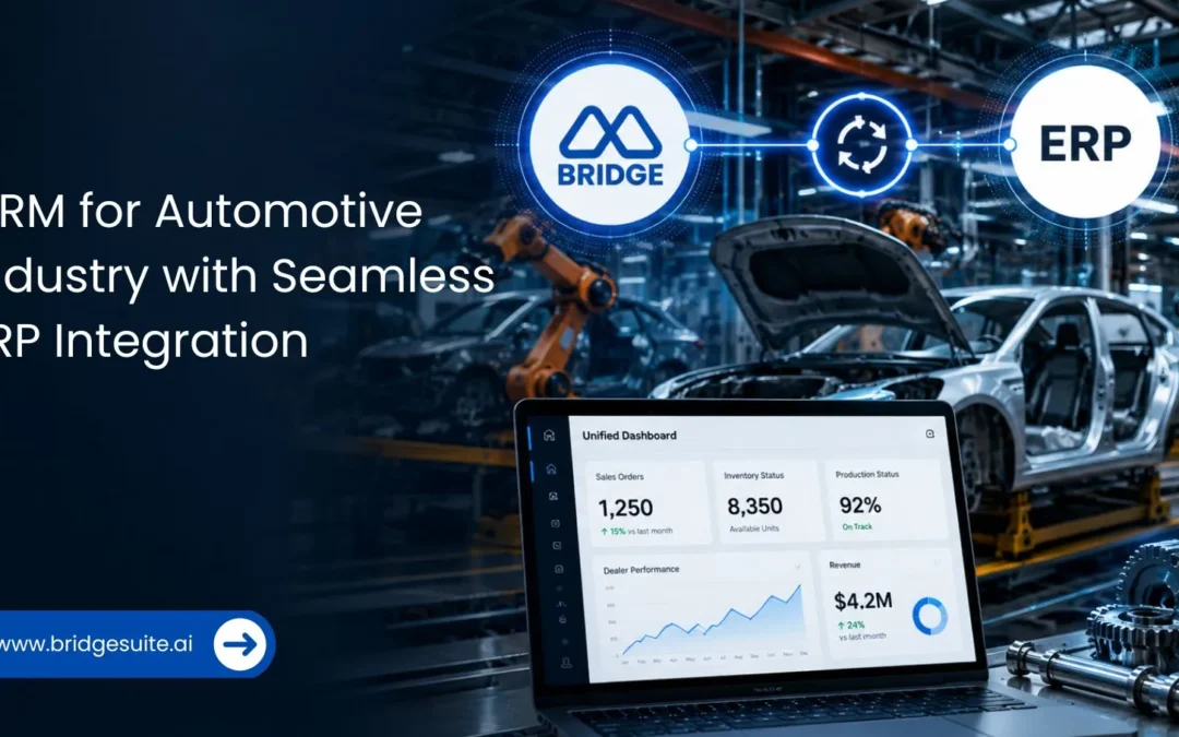 How Bridge CRM is Helping the Automotive Industry with Seamless ERP Integration